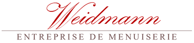 Logo Weidmann, Entreprise de menuiserie